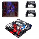Hokuto ga Gotoku decal skin sticker for PS4 Slim console and controllers
