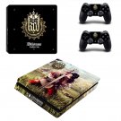 Kingdom Come Deliverance decal skin sticker for PS4 Slim console and controllers