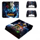 Avengers infinity war decal skin sticker for PS4 Slim console and controllers