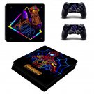 Avengers infinity war decal skin sticker for PS4 Slim console and controllers