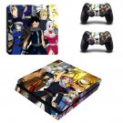 Fairy Tail decal skin sticker for PS4 Slim console and controllers