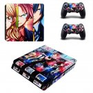 Fairy Tail decal skin sticker for PS4 Slim console and controllers