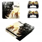 Dying Light decal skin sticker for PS4 Slim console and controllers