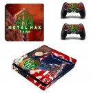 Metal Max Xeno decal skin sticker for PS4 Slim console and controllers
