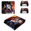 Bloodstained Ritual of the Night decal skin sticker for PS4 Slim console and controllers