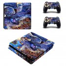 Queen of the night art decal skin sticker for PS4 Slim console and controllers