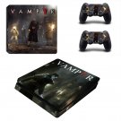 Vampyr decal skin sticker for PS4 Slim console and controllers