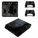 Vampyr decal skin sticker for PS4 Slim console and controllers