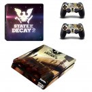 State of Decay 2 decal skin sticker for PS4 Slim console and controllers