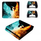 Your Soaring Phoenix decal skin sticker for PS4 Slim console and controllers