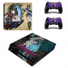 Bloodstained Ritual of the Night decal skin sticker for PS4 Slim console and controllers