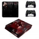 Vampyr decal skin sticker for PS4 Slim console and controllers