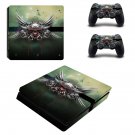 Abstract Wallpaper decal skin sticker for PS4 Slim console and controllers