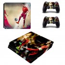 Ronaldo decal skin sticker for PS4 Slim console and controllers