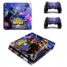 Fortnite decal skin sticker for PS4 Slim console and controllers