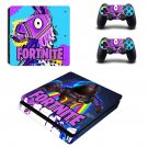 Fortnite decal skin sticker for PS4 Slim console and controllers