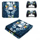 Lion Wallpaper decal skin sticker for PS4 Slim console and controllers