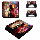 Sexy Lady decal skin sticker for PS4 Slim console and controllers