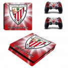 Athletic Bilbao FC decal skin sticker for PS4 Slim console and controllers