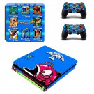 Mega Man 2 decal skin sticker for PS4 Slim console and controllers