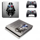 Star Wars darth vader decal skin sticker for PS4 Slim console and controllers