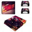 Need for Speed payback decal skin sticker for PS4 Slim console and controllers