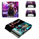 Overwatch Hanzo decal skin sticker for PS4 Slim console and controllers