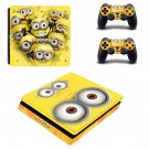 Minions decal skin sticker for PS4 Slim console and controllers