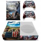 Far Cry 5 decal skin sticker for Xbox One S console and controllers