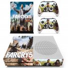 Far Cry 5 decal skin sticker for Xbox One S console and controllers