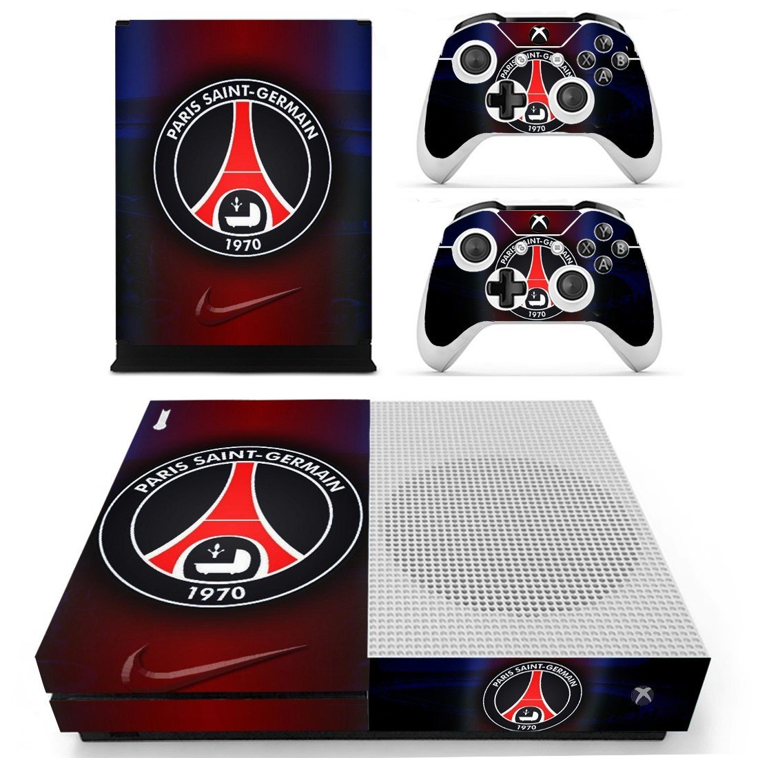 Paris Saint German decal skin sticker for Xbox One S console and controllers