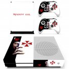 Resident Evil decal skin sticker for Xbox One S console and controllers
