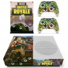 Fortnite decal skin sticker for Xbox One S console and controllers
