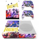 Fortnite decal skin sticker for Xbox One S console and controllers
