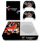 Cuphead decal skin sticker for Xbox One S console and controllers