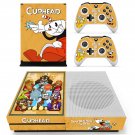 Cuphead decal skin sticker for Xbox One S console and controllers