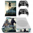 Black Panther decal skin sticker for Xbox One S console and controllers