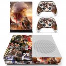 Attack on Titan 2 decal skin sticker for Xbox One S console and controllers