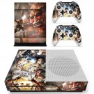 Attack on Titan 2 decal skin sticker for Xbox One S console and controllers