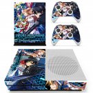 Sword Art Online Hollow Fragment decal skin sticker for Xbox One S console and controllers