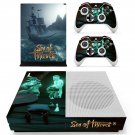 Sea of Thieves decal skin sticker for Xbox One S console and controllers
