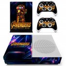 Avengers infinity war decal skin sticker for Xbox One S console and controllers