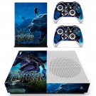 Black Panther decal skin sticker for Xbox One S console and controllers