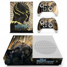 Black Panther decal skin sticker for Xbox One S console and controllers