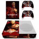 God of War 4 decal skin sticker for Xbox One S console and controllers