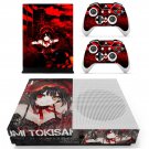 Kurumi tokisaki decal skin sticker for Xbox One S console and controllers