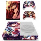Kurumi tokisaki decal skin sticker for Xbox One S console and controllers