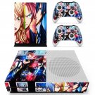 Fairy Tail decal skin sticker for Xbox One S console and controllers