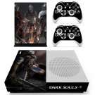 Dark Souls decal skin sticker for Xbox One S console and controllers