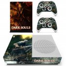 Dark Souls decal skin sticker for Xbox One S console and controllers